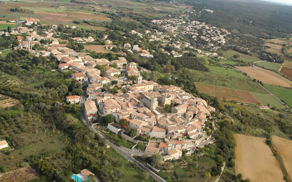 Photo aérienne de Montpezat - Gard (30)